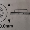 F1593CB4002 Bremsen Satz VA FERODO WH/XH – Bild 2