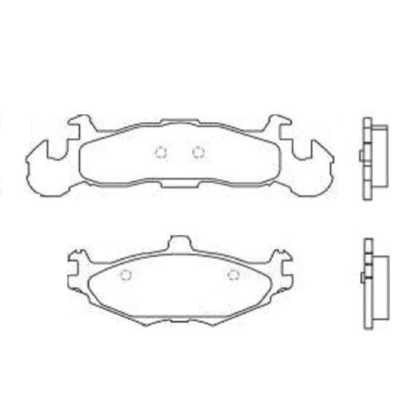 04238698 Bremsklotz Set VA - AG